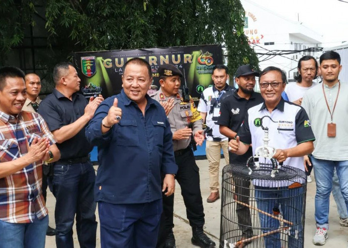 Arinal Buka Pameran dan Lomba Burung Berkicau Gubernur Lampung Cup Tahun 2024