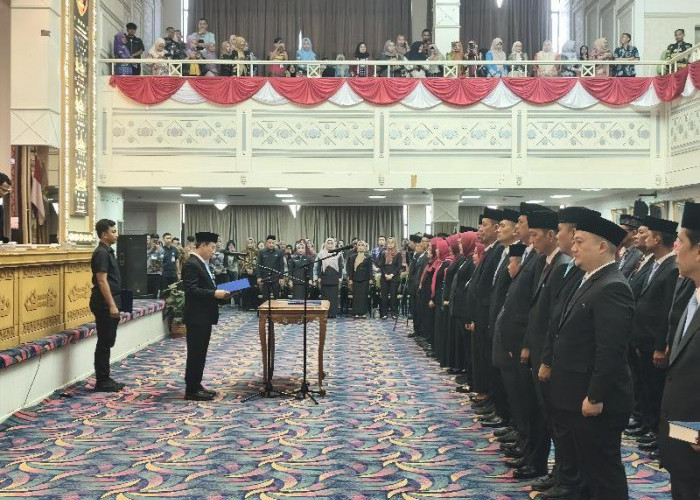 Pemprov Lampung Lantik 109 Pejabat Eselon III dan IV, Berikut Daftar Namanya