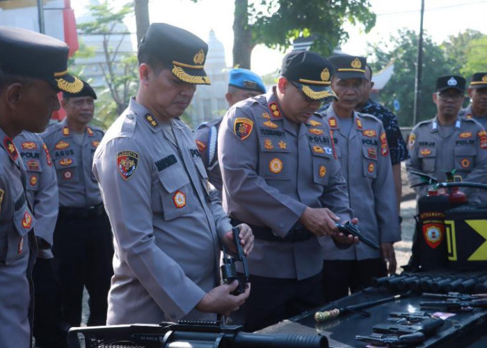 Polres Lampung Selatan Siapkan Kendaraan dan Peralatan Khusus untuk Pengamanan Pilkada