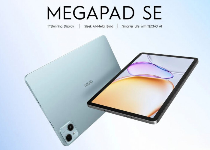 Harga 2 Jutaan, TECNO Megapad SE Tawarkan Layar 11 Inci 90Hz dan Dolby Atmos