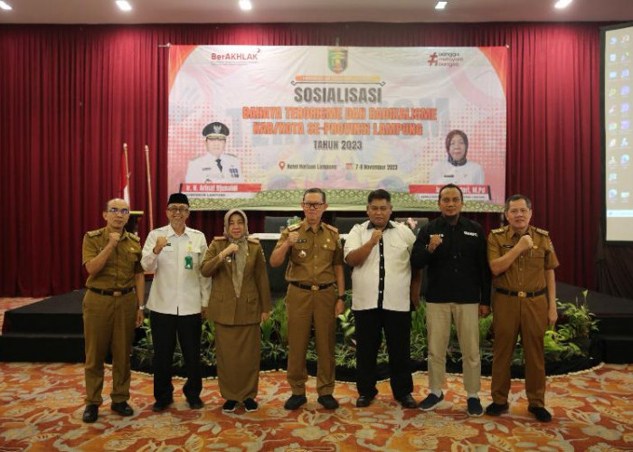 Pemprov Lampung Sosialisasi Bahaya Terorisme dan Radikalisme Kepada Siswa dan Guru se-Lampung
