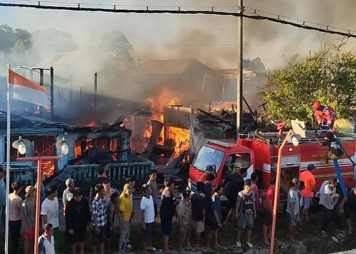 Begini Kronologi Kebakaran di Penggawa V Ulu yang Hanguskan Tiga Rumah 