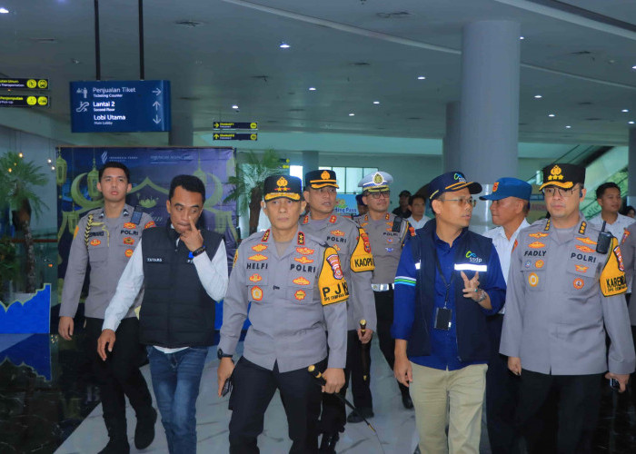 Kapolda Lampung Cek Kesiapan Pengamanan Arus Mudik di Pelabuhan Bakauheni