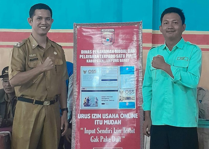 Momen Musrenbang, Dinas PMPTSP Lampung Barat Buka Pelayanan Perizinan