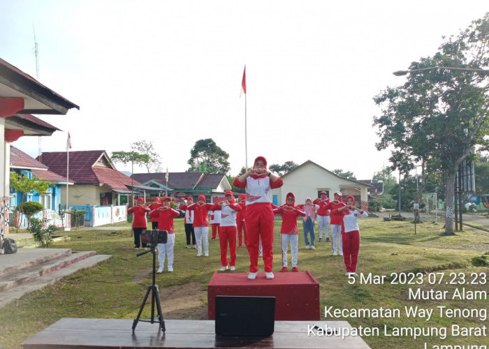 KJS Waytenong Meriahkan Senam Zoom 45 Tahun KJS Indonesia 