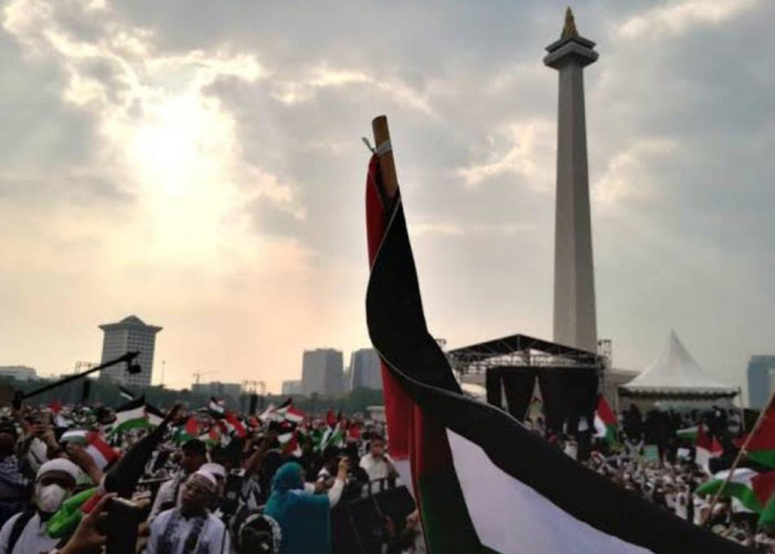 Media Asing Soroti Aksi Bela Palestina di Jakarta