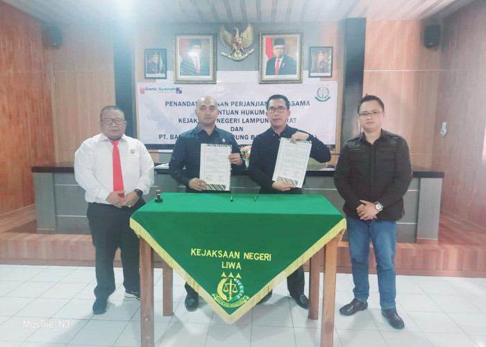 Tangani Kredit Macet, PT BPRS Minta Bantuan Hukum Kejari Lampung Barat