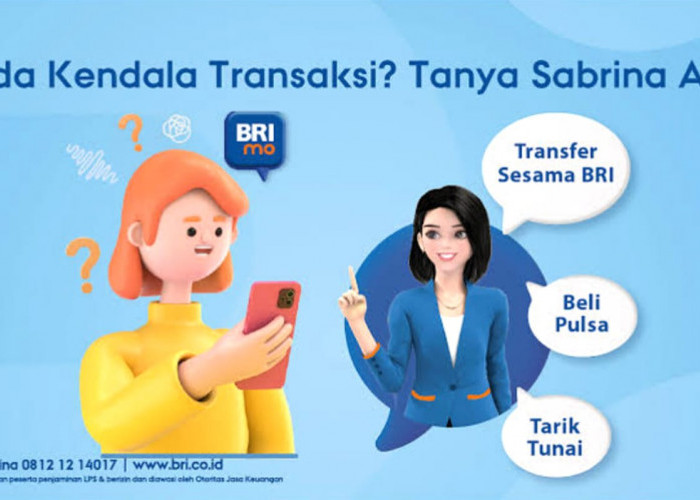 Begini Cara Mudah Menggunakan Asisten Virtual BRI, Sabrina