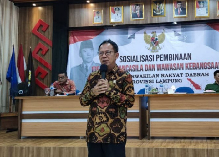 Ketua DPRD Lampung Gelar Sosialisasi IPWK di SMAN 1 Bandar Agung