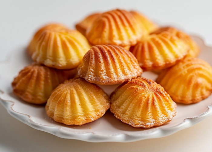 Madeleine – Kue Mini Prancis Berbentuk Cangkang yang Lembut dan Harum