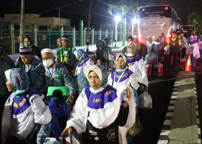 Total 2.739 Jemaah Haji Lampung Sudah Kembali ke Tanah Air, Jemaah Meninggal Dunia Tambah 1 Orang