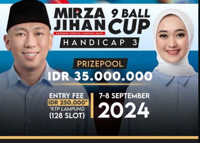 RMD-JIHAN Gelar Turnamen Billiard Berhadiah Puluhan Juta Rupiah