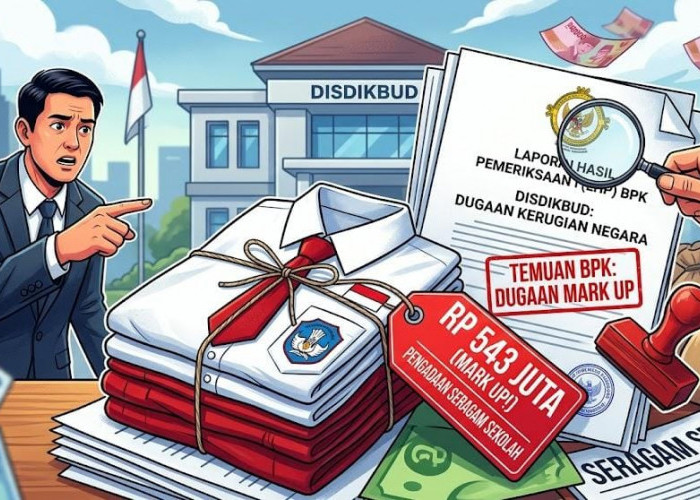 LHP BPK Temukan Dugaan Mark Up Anggaran Rp543 Juta Pengadaan Seragam Sekolah di Bandar Lampung