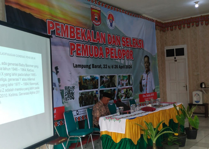 KKI Lampung Barat Jadi Narasumber Pada Kegiatan Seleksi Pemuda Pelopor 2024