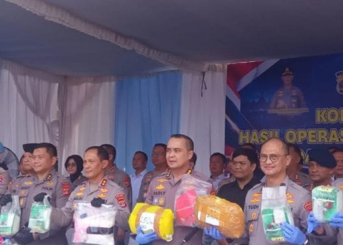 530 Tersangka Diamankan dalam Operasi Antik Krakatau 2026 di Lampung