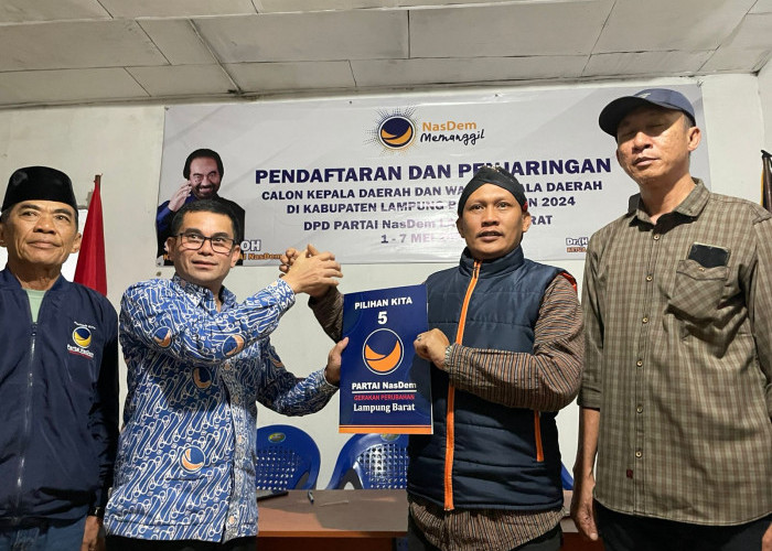 Penjaringan Balon Kada NasDem, Bambang dan Adi Utama Kembalikan Berkas Sebagai Balon Wabup