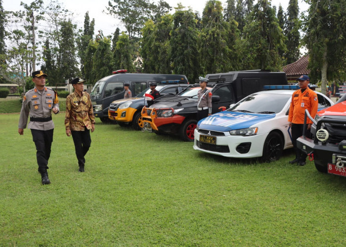 Amankan Idul Fitri 1447 H, Polres Lampung Utara Gelar Pasukan Ops Ketupat Krakatau 2026