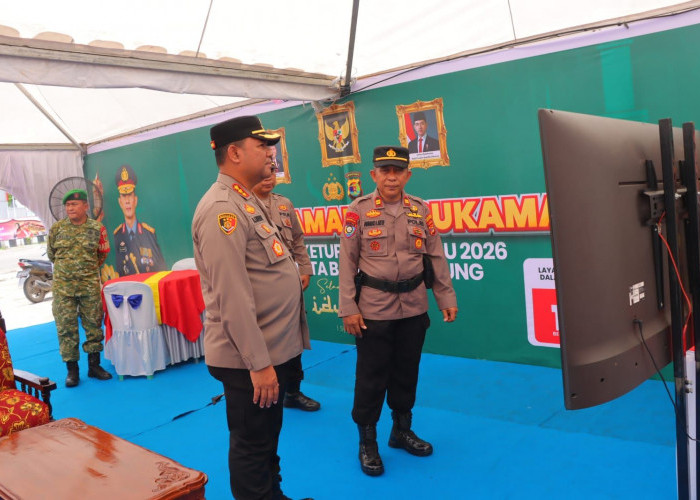 Polresta Bandar Lampung Imbau Pemudik Manfaatkan Pospam dan Posyan Lebaran 2026