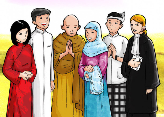 Keberagaman Agama di Indonesia dan Beberapa Wisata Religi Tentang Toleransi