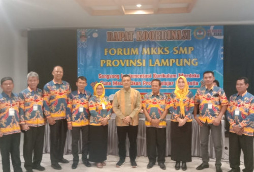 Forum MKKS SMP Provinsi Lampung Gelar Rakor di Pesbar