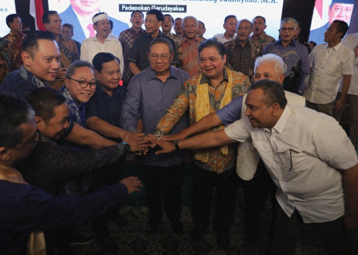 SBY dan AHY Sambangi Prabowo di Hambalang, Partai Demokrat Dukung Prabowo Sebagai Capres 2024