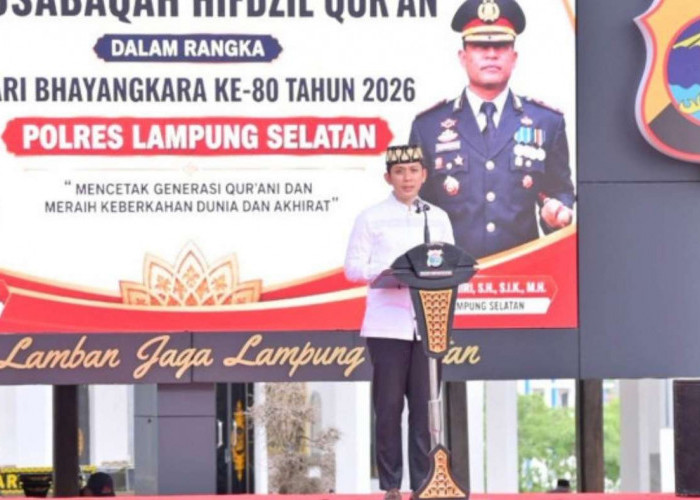 Tutup MHQ Hari Bhayangkara, Bupati Egi Tekankan Nilai Al-Quran