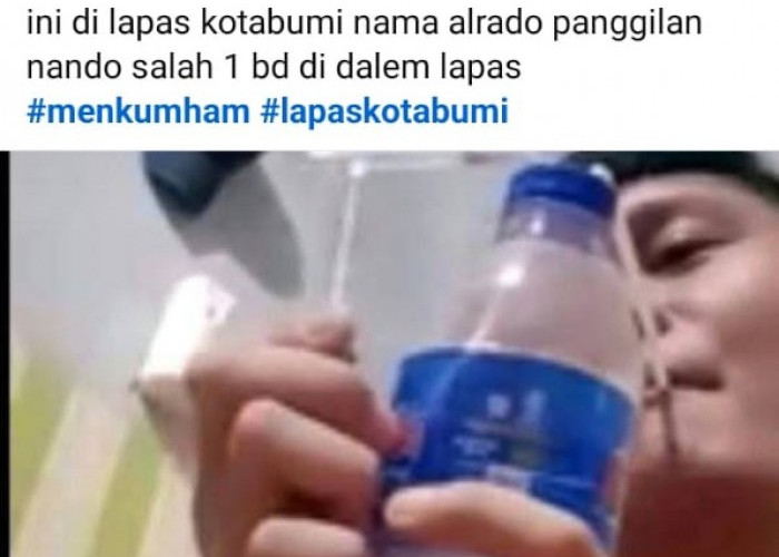 Heboh! Diduga Napi Lapas Kotabumi Asyik Hisap Sabu, Foto Viral di Media Sosial