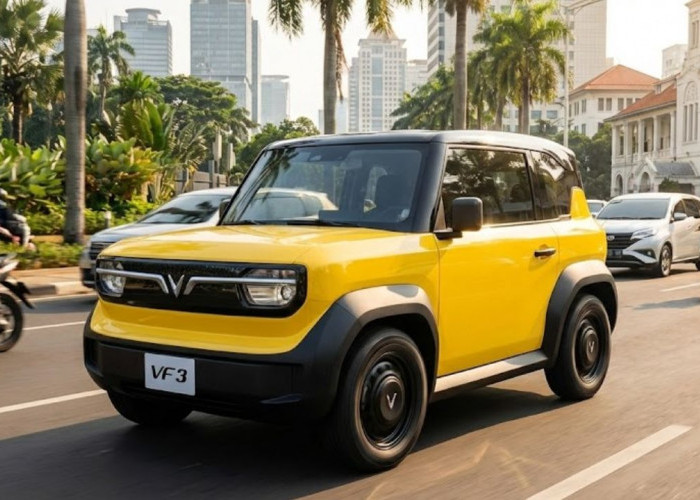 VinFast VF3: Mobil Listrik 150 Jutaan Pesaing Wuling Air EV