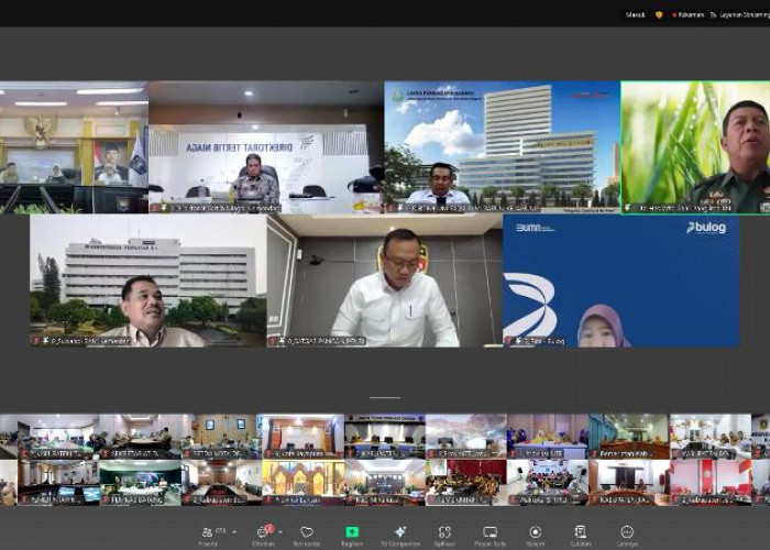 Pemprov Lampung Ikuti Rakor Pengendalian Inflasi Daerah dan Arahan Program Prioritas Presiden
