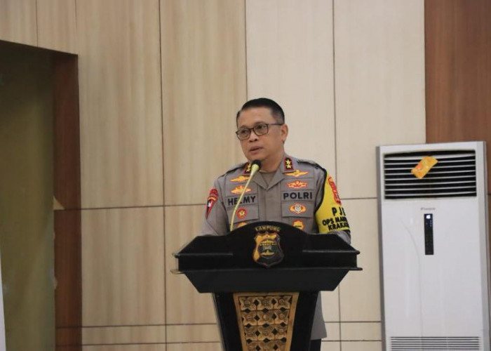 Polda Lampung Tegaskan Komitmen Tangani Anggota Bermasalah