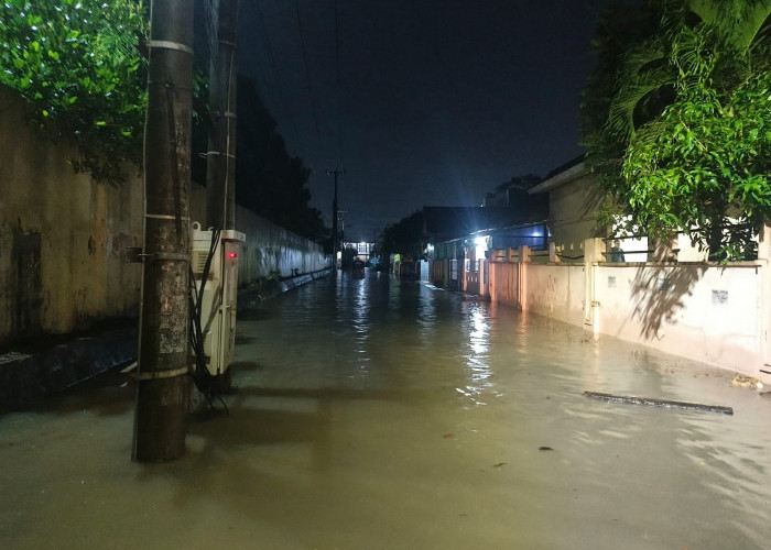 Banjir Kepung Kantor Dinas PU Bandar Lampung, Warga Sukarame Kembali Jadi Korban