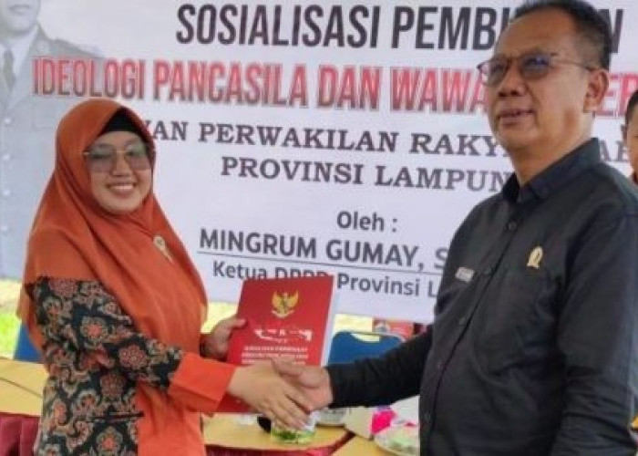 Ketua DPRD Lampung Mingrum Gumay Gelar IPWK Di SMAN 1 Seputih Agung