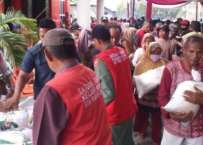 Pemkot Bandar Lampung Gelar Pasar Murah di Bumi Waras