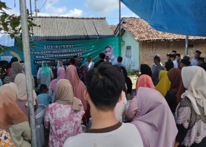 Kades Paya Apresiasi Kehadiran Hanifah dalam Sosialisasi Pancasila