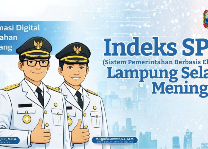 Indeks SPBE Lampung Selatan Naik, Layanan Digital Makin Berkualitas