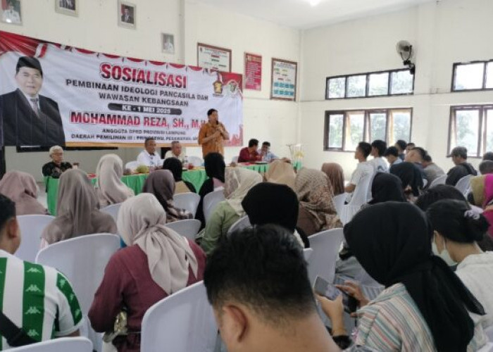 Reza : Sosialisasi Pancasila Merupakan Giat Rutin DPRD Provinsi Lampung