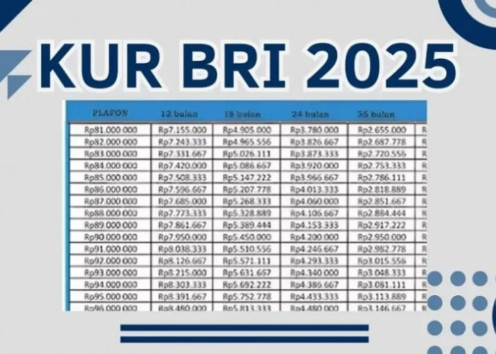 KUR BRI Desember 2025: Pinjaman Rp50 Juta dengan Cicilan Mulai Rp1 Jutaan