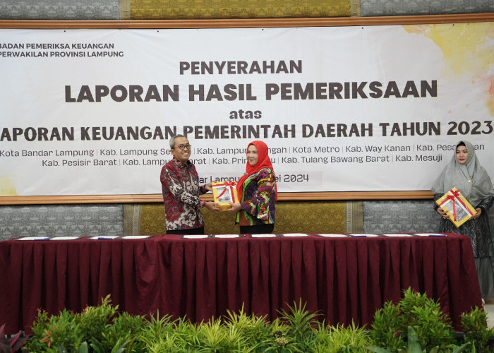 Pemerintah Kota Bandar Lampung Kembali Meraih WTP