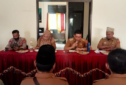 Rakor Perdana Camat Airhitam Rancang Persiapan HUT RI dan Pelaksanaan STBM