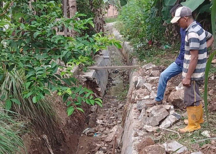 Talud di Kelapa Tujuh Diperbaiki, Dinas PU Sebut Tak Perlu Izin Lurah
