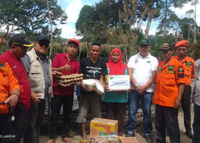 RAPI Wilayah VII Lampung Barat Salurkan Bantuan untuk Korban Kebakaran di Tiga Lokasi