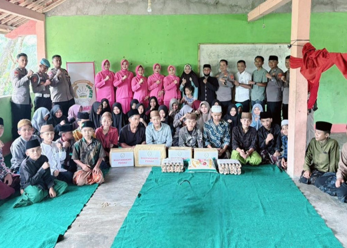 Polsek Bengkunat Tutup 2025 dengan Doa Bersama di Ponpes Darul Hijrah Al-Jannah
