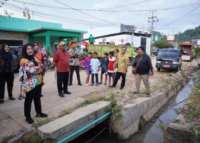 Wali Kota Eva Dwiana Ungkap Progres Penanggulangan Banjir di Panjang Utara