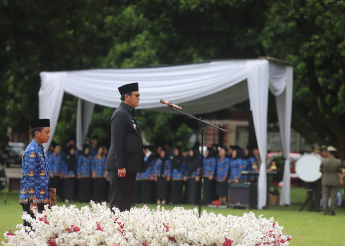 Gelar Upacara Peringatan di Lampung Barat: Momentum Penguatan Kinerja dan Dedikasi