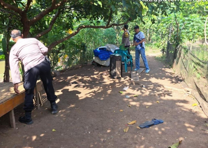 Judi Kartu Slintir di Kotabumi Digerebek, Pelaku Nekat Lompat ke Sungai Way Sesah