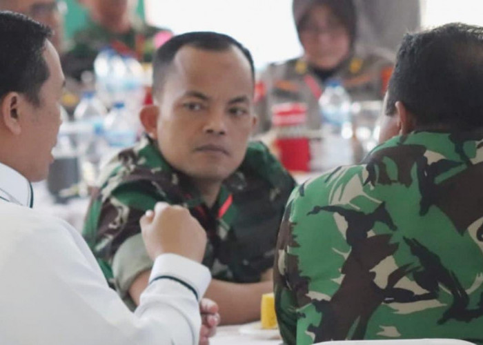 Dandim Bandar Lampung Hadiri Rapim TNI-Polri 