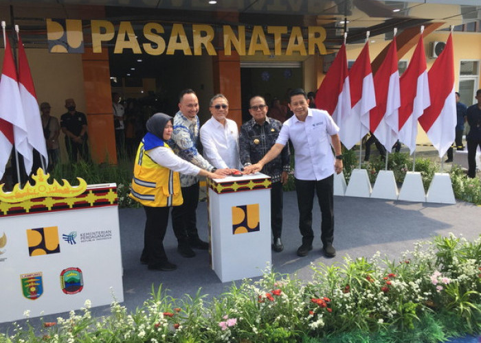 Habiskan Anggaran 46 Miliar, Pasar Natar Resmi Dioperasikan 