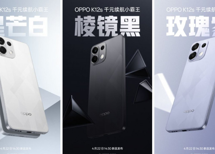 Bakal Rilis 22 April, Ini Bocoran Spesifikasi Oppo K12s