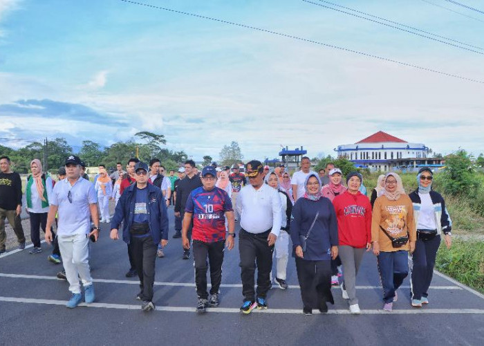 Pj Gubernur Samsudin Ajak Tingkatkan Gaya Hidup Sehat dan Kebersamaan