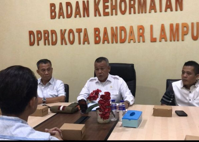 BK DPRD Bandar Lampung Tegur Indera Feriza Usai Tertidur di Sidang Paripurna